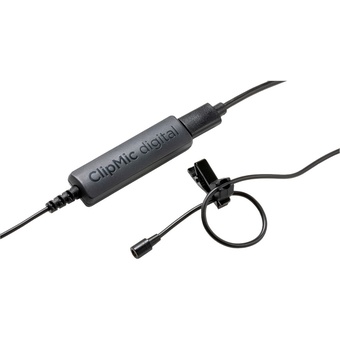 Apogee Electronics ClipMic digital 2 Lavalier Microphone for iOS, Android & Computers