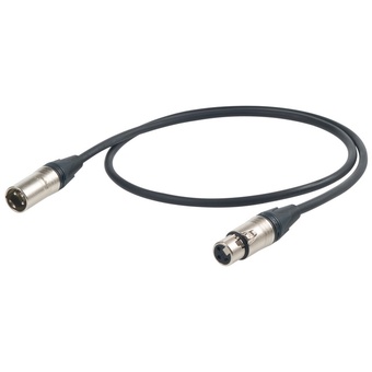 Proel XLR to XLR Braid Shield Cable (3m)