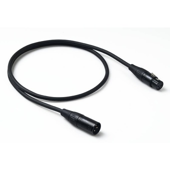 Proel XLR to XLR Spiral Shield Mic Lead Cable (2m, Black)