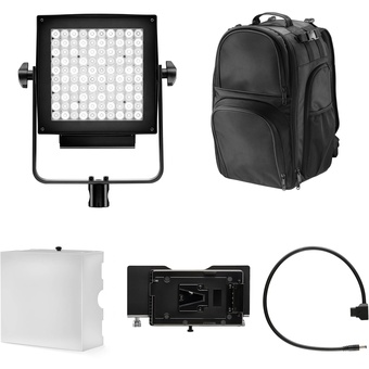 Lupo Actionpack Full Colour LED Light Panel with Backpack