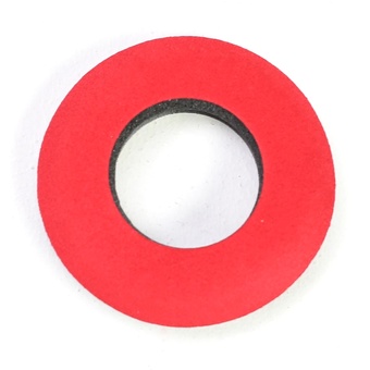 Bluestar Small Round Eyecushion (Ultrasuede, Red)