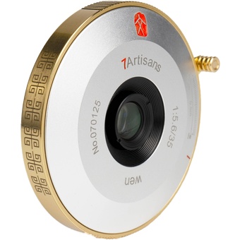 7Artisans 35mm f/5.6 Lens for Leica M (Gold)