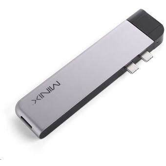 MiniX NEO C-DH Dual HDMI Multimedia Adapter Dock (Space Grey)
