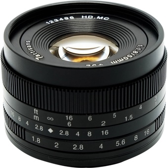 7Artisans 50mm f/1.8 Lens for Sony E