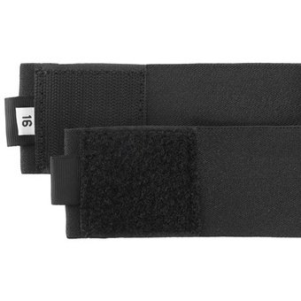 Wireless Mic Belts Thigh Belt for Wireless Transmitters and Receivers (16", Black)