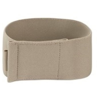 Wireless Mic Belts Thigh Belt for Wireless Transmitters and Receivers (16", Tan)
