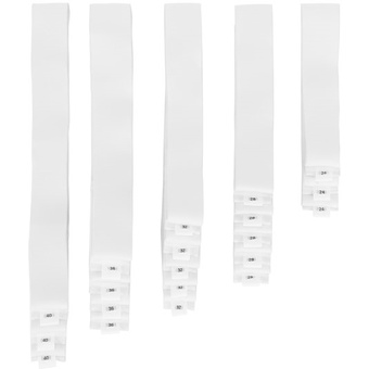 Wireless Mic Belts 20 Pack of Wireless Mic Belts (White)
