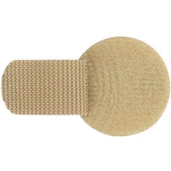 Wireless Mic Belts Cable Discs (Tan, 20-Pack)