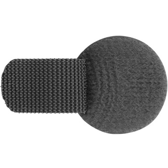 Wireless Mic Belts Cable Discs (Black, 50-Pack)
