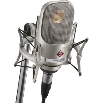 Neumann TLM 107 Studio Set Large-Diaphragm Multipattern Condenser Microphone (Nickel)