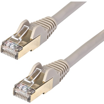 StarTech Cat6a Ethernet Cable STP (10m, Grey)