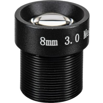 Marshall CV-4708.0-3MP 8.0mm F1.8 3MP M12 Lens