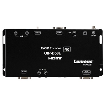 Lumens OIP-D50E 4K HDMI / VGA AVoIP Encoder