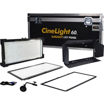 Fluotec CineLight Studio 60 Tunable Long Throw LED Light Panel Stand Mounting Bracket Kit