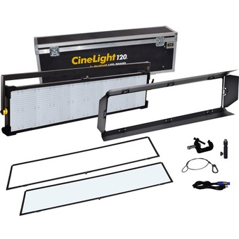 Fluotec CineLight Studio 120 Tunable Long Throw LED Light Panel Yoke Mount Kit