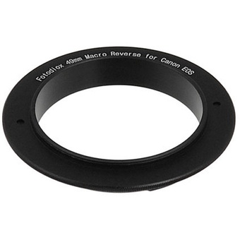 FotodioX 49mm Reverse Mount Macro Adapter Ring for Canon EF-Mount Cameras