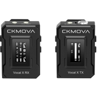 CKMOVA Vocal X V1 Ultra-Compact Wireless Microphone (Black)