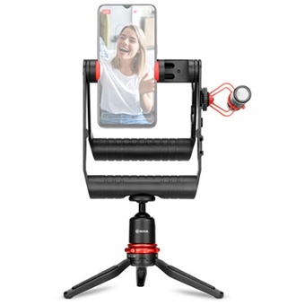 BOYA Vlog Kit with BY-MM1 Mic, Tripod and Smartphone Holder