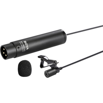 Boya BY-M4OD Professional Omni-directional Lavalier Microphone with XLR