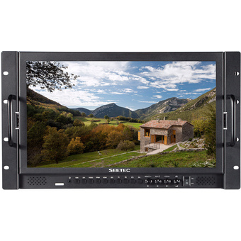 Seetec P173-9HSD-RM 17.3'' 4K Rackmount Broadcast Monitor with Full HD Display