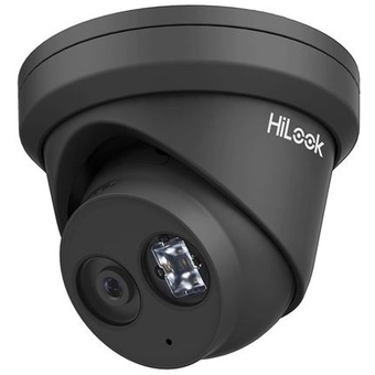 HILOOK 8MP IP POE Turret Camera With 2.8mm Fixed Lens (Black)