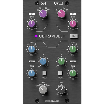 Solid State Logic UV EQ 500 Series UltraViolet Stereo Equalizer