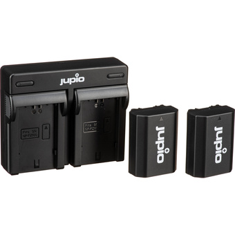 Jupio Pair of NP-FZ100 V3 Batteries & USB Dual Charger Value Pack (2040mAh)