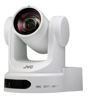 JVC KY-PZ400N 4K PTZ Remote Camera with 12x Optical Zoom (White)