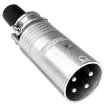 Amphenol EP Series Cable Connector (4 Pole, 12 Pin, Silver)