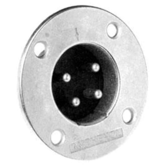 Amphenol EP Series Chassis Connector (8 Pole, 14 Pin, Silver)