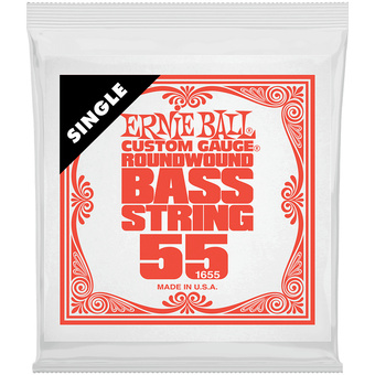 Ernie Ball .055 Nickel Wound Electric Bass String Single