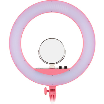 Godox LR160 Bi-Colour Ringlight (Pink)