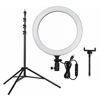 Godox LED Ring Light 30cm Kit with Light Stand (Black)