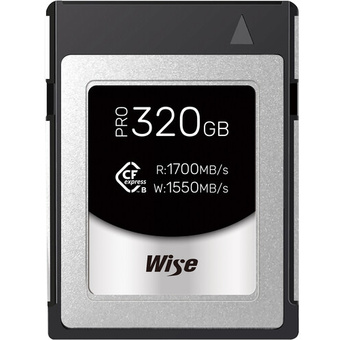 Wise Advanced CFX-B Series CFexpress Type B Memory Card (320GB)