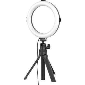 Ulanzi VIJIM K9 8" RGB Selfie Ring Light with 90.2cm Extendable Tripod Stand