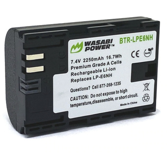 Wasabi Power Canon LP-E6NH Battery