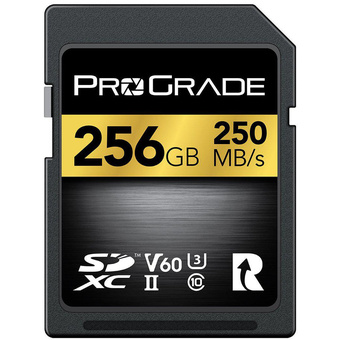ProGrade Digital SDXC UHS-II V60 Memory Card (256GB)