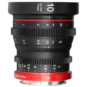 Meike 10mm T2.2  Manual Focus Wide Angle Cinema Lens (MFT Mount)