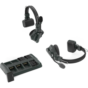 Hollyland Solidcom C1-2S Full-Duplex Wireless DECT Intercom System with 2 Headsets