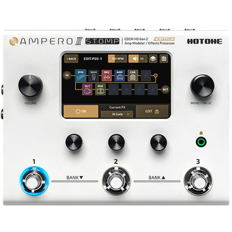 Hotone Ampero Stomp II Multi FX and Amp Modeller