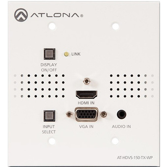 Atlona HDMI / VGA to HDBaseT Transmitter Wall Plate