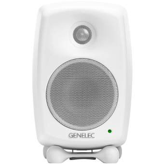 Genelec 8020D Compact, Two-way Studio Monitor (White)