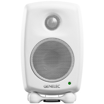 Genelec 8010A Compact, Two-way Studio Monitor (White)