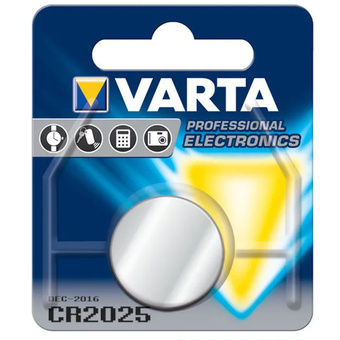 Varta CR2025 3V Lithium Coin 1Pk (OM10)