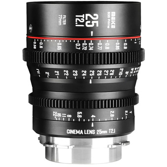 Meike 25mm T2.1 Super35 Prime Cine Lens (EF Mount)
