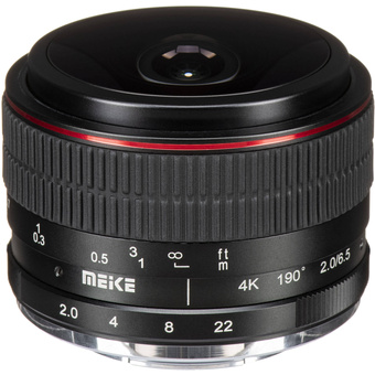Meike MK-6.5mm f/2 Circular Fisheye Lens (N1 Mount)