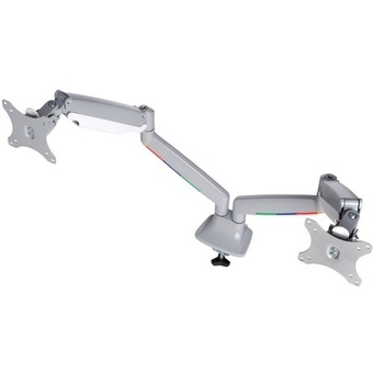 Kensington SmartFit Dual Mounting Arm for Monitor (Silver Grey)