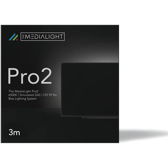 MediaLight Pro2 CRI 99 6500K White Bias Lighting (3 Metre)