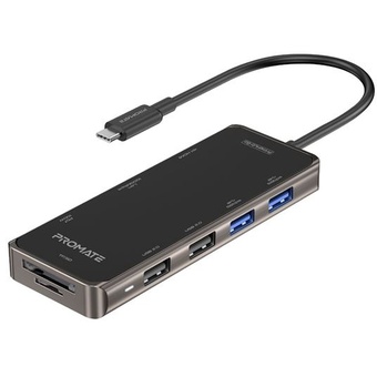 Promate 9-in-1 USB Multi-Port Hub