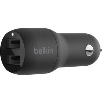 Belkin 12W Auto Adapter (Black)